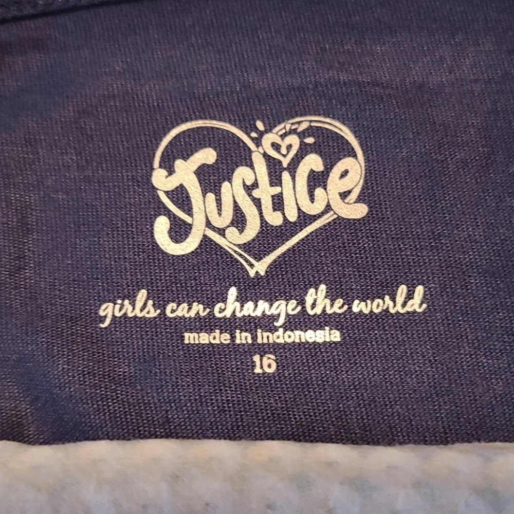 Justice LOVE Sequined Tank Top - Girl's 16